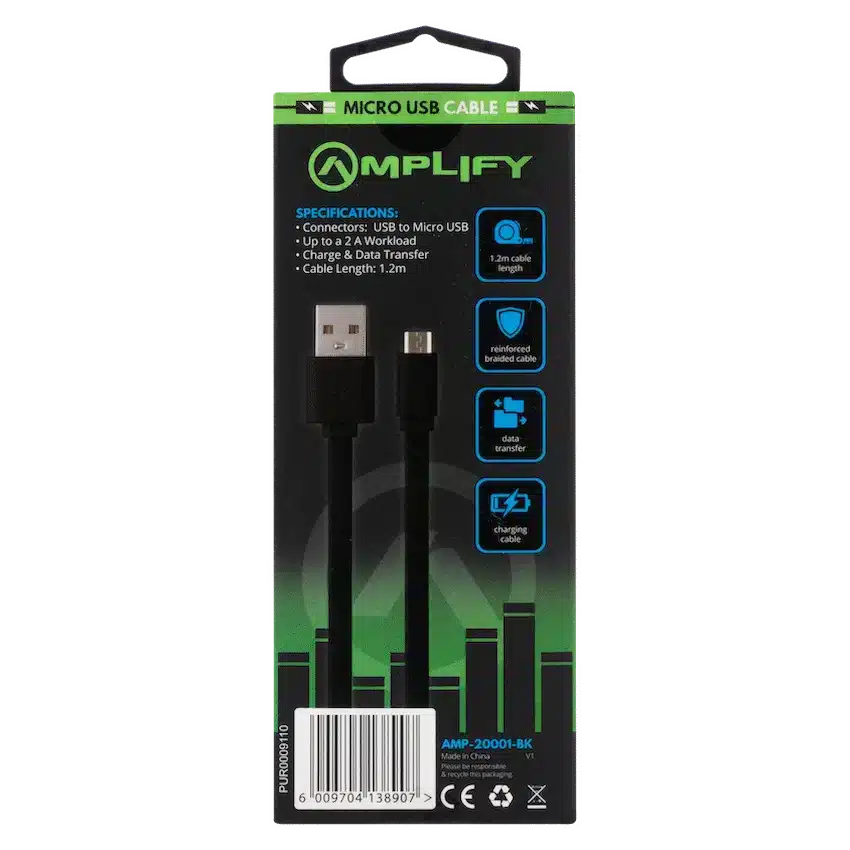 Amplify Charge Series Micro USB Charge Cable - Image 6