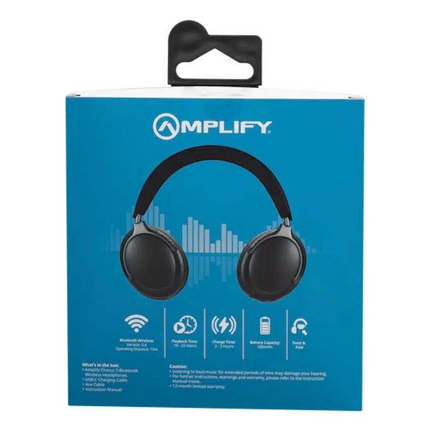 Amplify Chorus 3 Bluetooth Wireless Headphones - Image 9