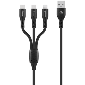 Alternative view of Amplify CoreCharge Series 1.2m 3-in-1 Cable