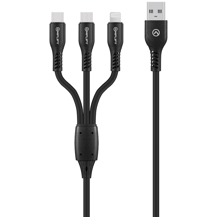 Amplify CoreCharge Series 1.2m 3-in-1 Cable - Image 2