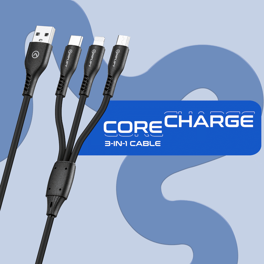 Amplify CoreCharge Series 1.2m 3-in-1 Cable - Image 5