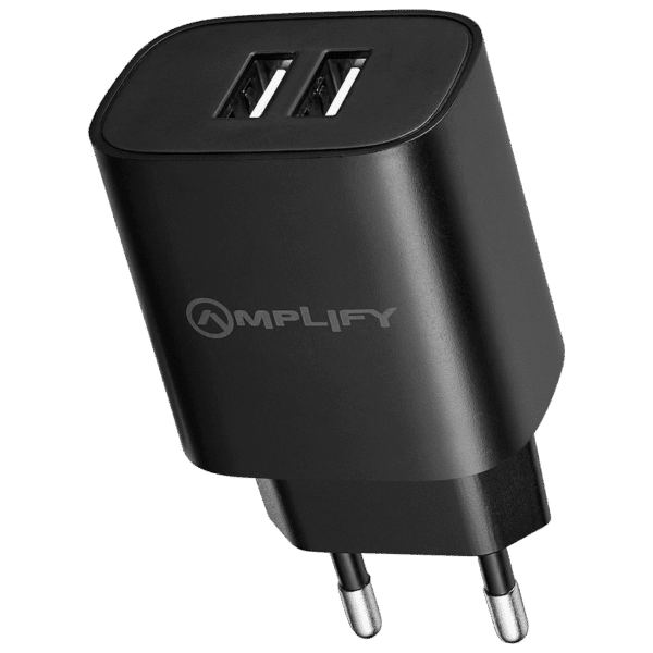 Amplify Dual USB A Wall Charger with USB A to Micro USB — Amplify Dual USB A Wall Charger with USB A to Micro USB