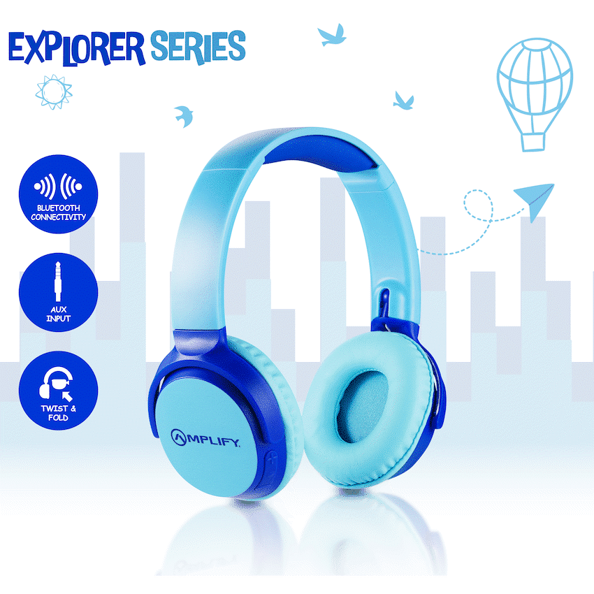 Amplify Explorer Bluetooth Wireless Headphone - Image 4