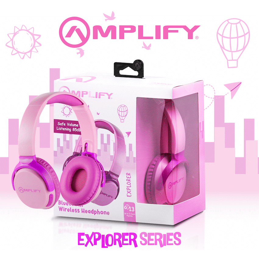 Amplify Explorer Bluetooth Wireless Headphone - Image 12