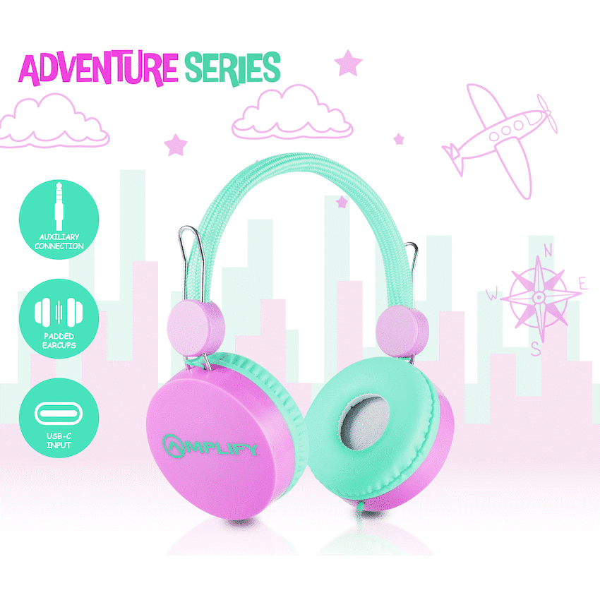 Amplify Kids Adventure Auxiliary Headphones - Image 3