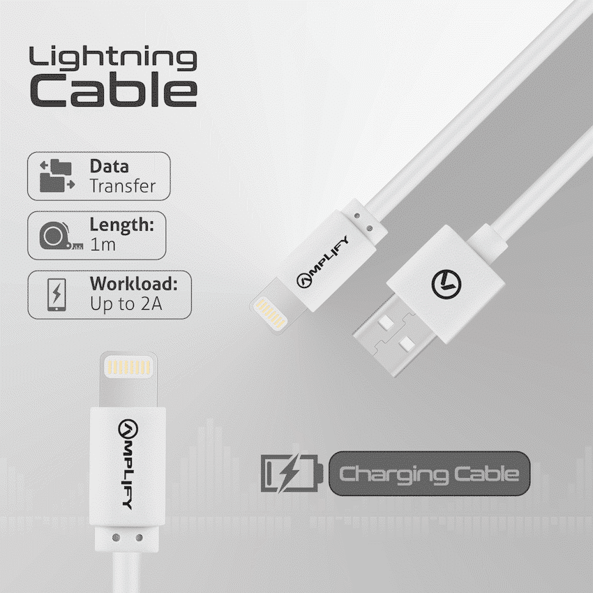 Amplify Lightning Charging Cable for iPhone & iPad - Image 3