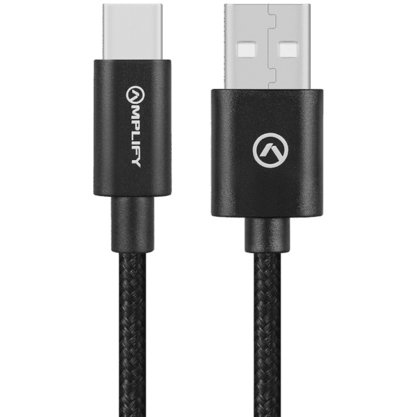 Amplify Linked Series USB-A to Type-C Braided Cable 1.2m — Amplify Linked Series USB-A to Type-C Braided Cable 1.2m