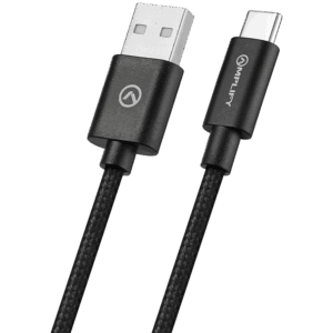 Alternative view of Amplify Linked Series USB-A to Type-C Braided Cable 1.2m
