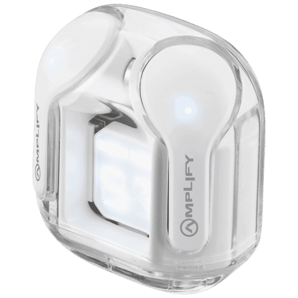 Amplify Lumina Series TWS Earphones – White — Amplify Lumina Series TWS Earphones – White