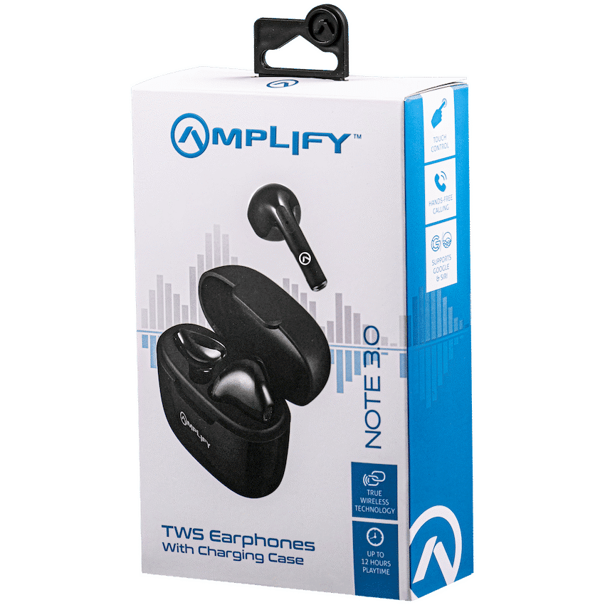 Amplify Note 3.0 Series TWS Earphone - Black - Image 5