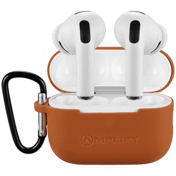 Amplify Note X 3 Series TWS Earphones – White Case + Orange Cover — Amplify Note X 3 Series TWS Earphones – White Case + Orange Cover
