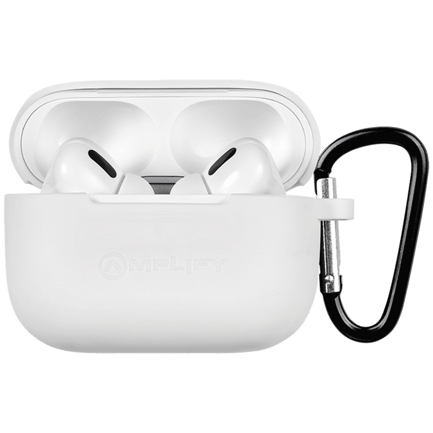 Amplify Note X Series TWS Earphones - White Case + White Cover - Image 2