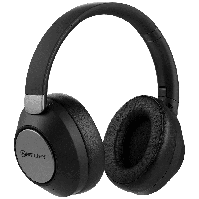 Amplify Onyx Bluetooth Wireless Headphones with ANC - Black