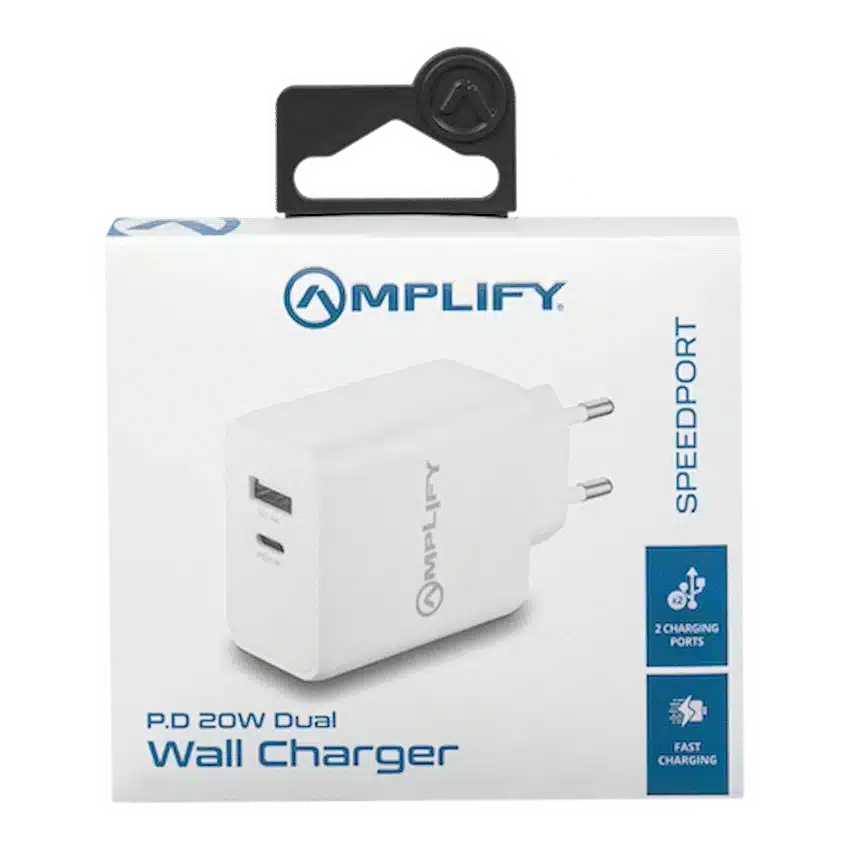 Amplify P.D. 20w Plus USB 12w Dual Wall Charger - Image 7