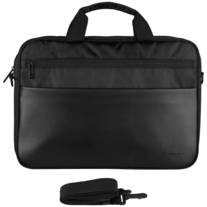 Amplify Panama 15.6" Laptop Shoulder Bag - Black
