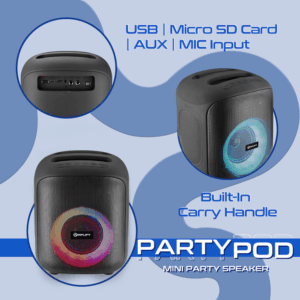 Alternative view of Amplify PartyPod 4" Mini Party Speaker