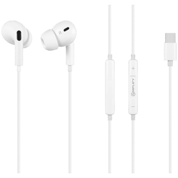 Amplify Soundlink  Type-C Earphone – White — Amplify Soundlink Type-C Earphone – White