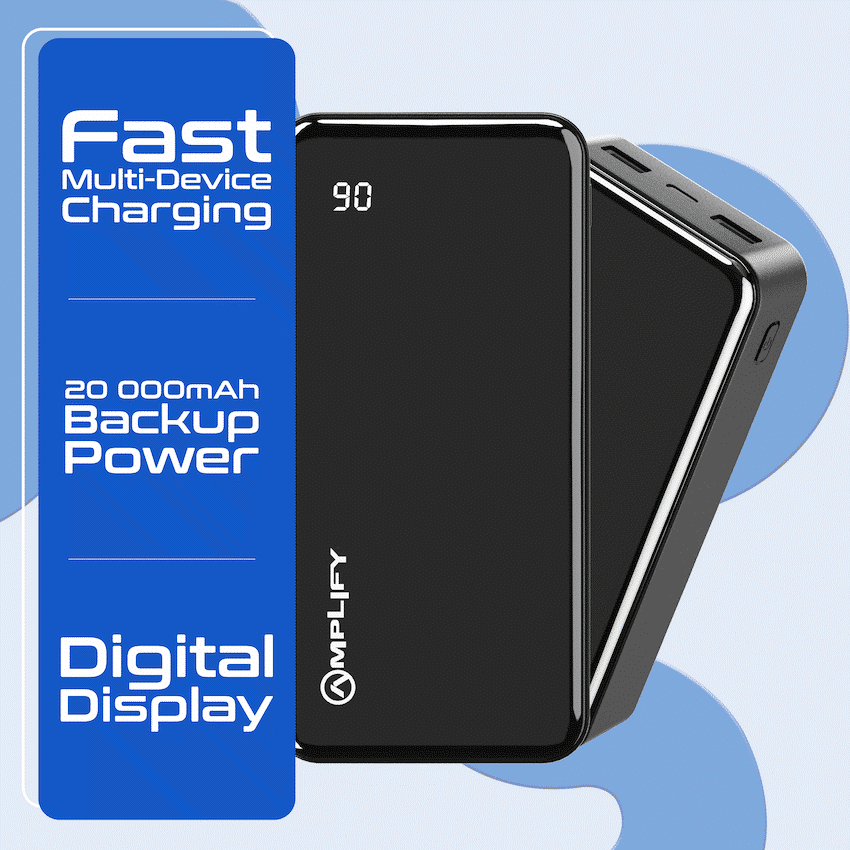 Amplify Spark 2 Series 20 000 mAh Power Bank - Black - Image 9