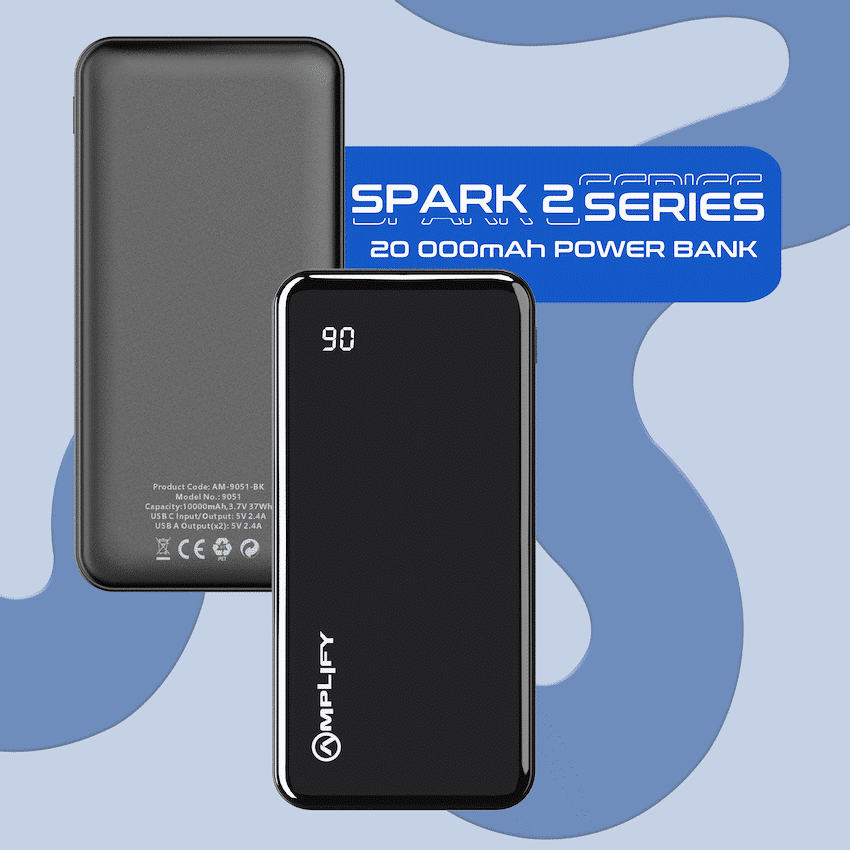 Amplify Spark 2 Series 20 000 mAh Power Bank - Black - Image 11