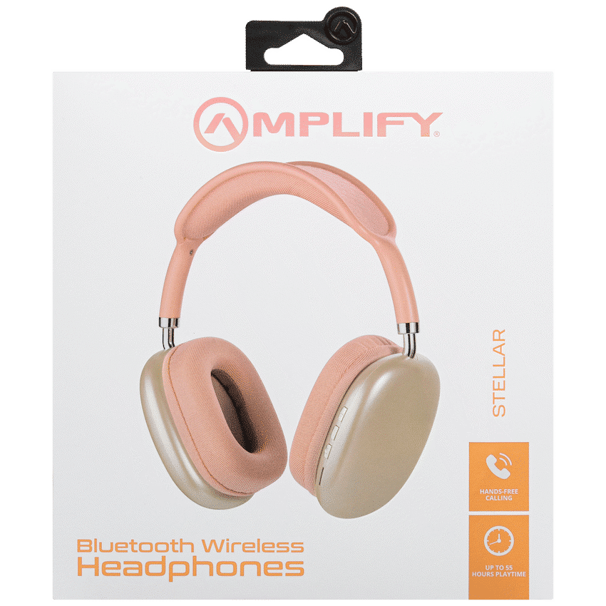 Amplify Stellar Series Bluetooth Headphones - orange - Image 10