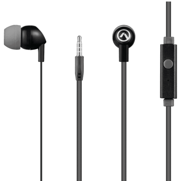 Amplify Vibe Series Earphones with Mic – Black and Grey — Amplify Vibe Series Earphones with Mic – Black and Grey