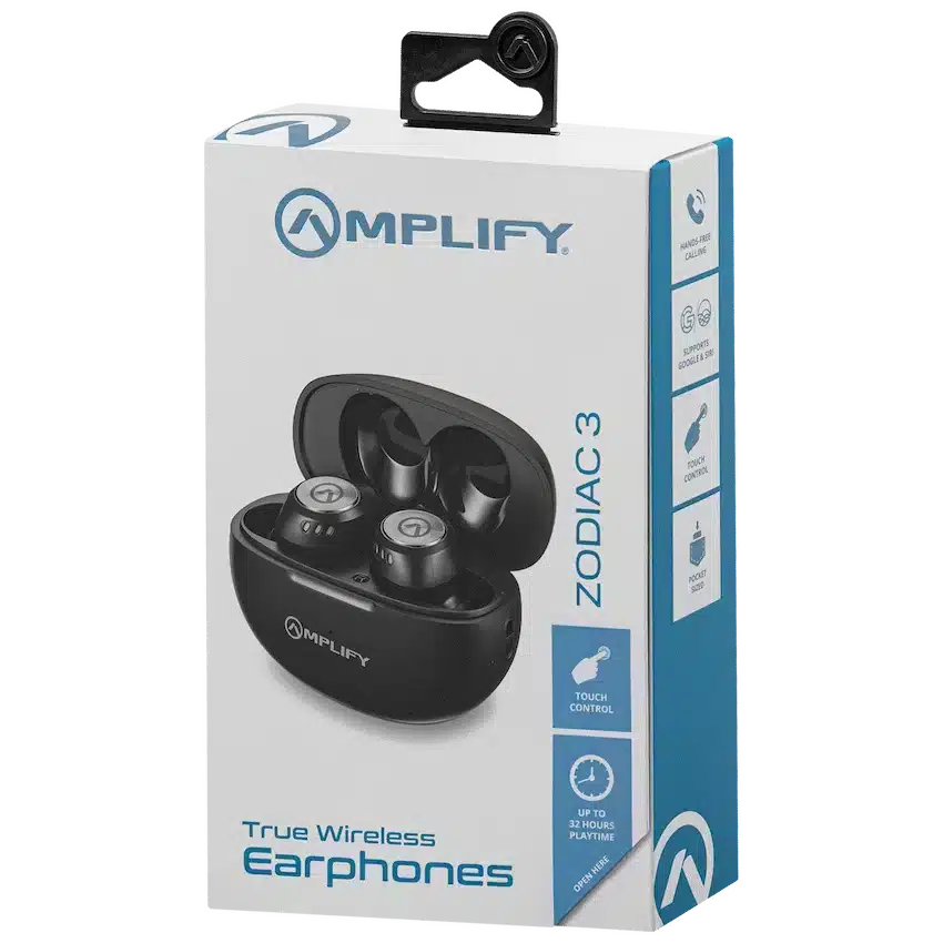Amplify Zodiac 3 True Wireless Earphones - Black - Image 12