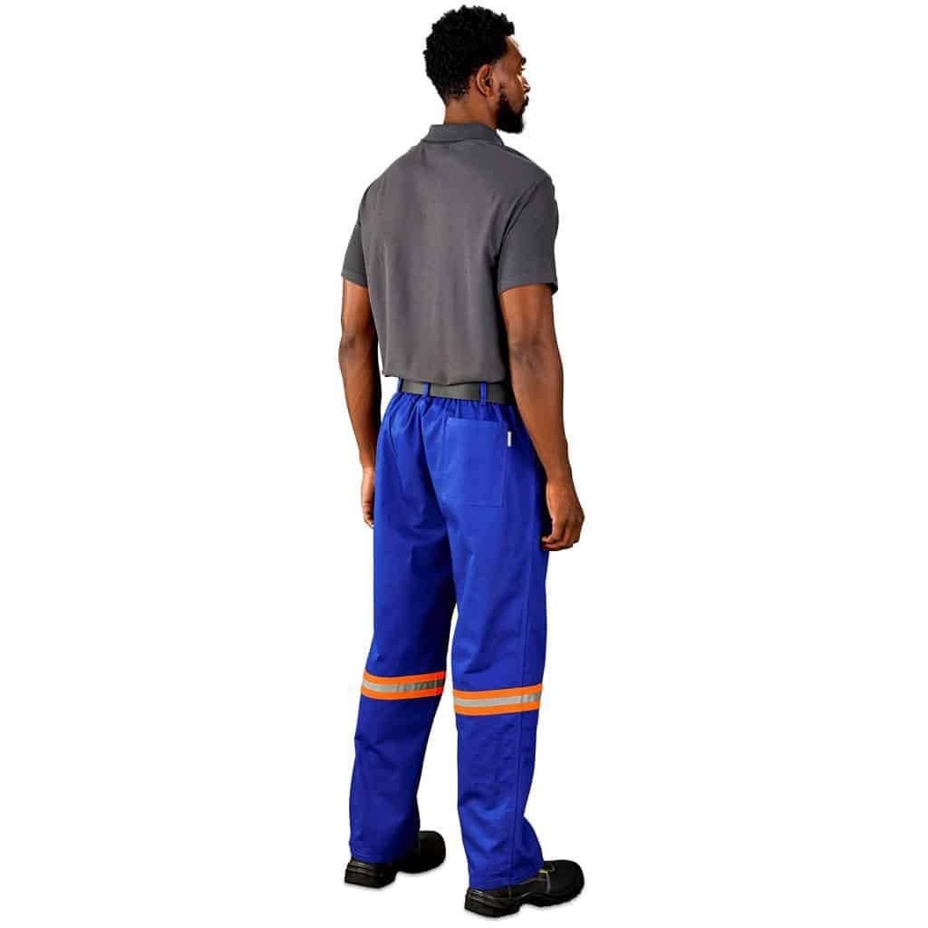 Artisan Premium 100% Cotton Pants - Reflective Legs - Orange Tape - Image 15