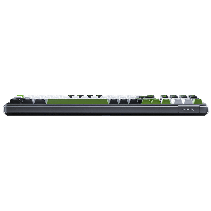 Aula Mechanical Gasket 80% Keyboard Multimode - Black/White/Grey - Image 2