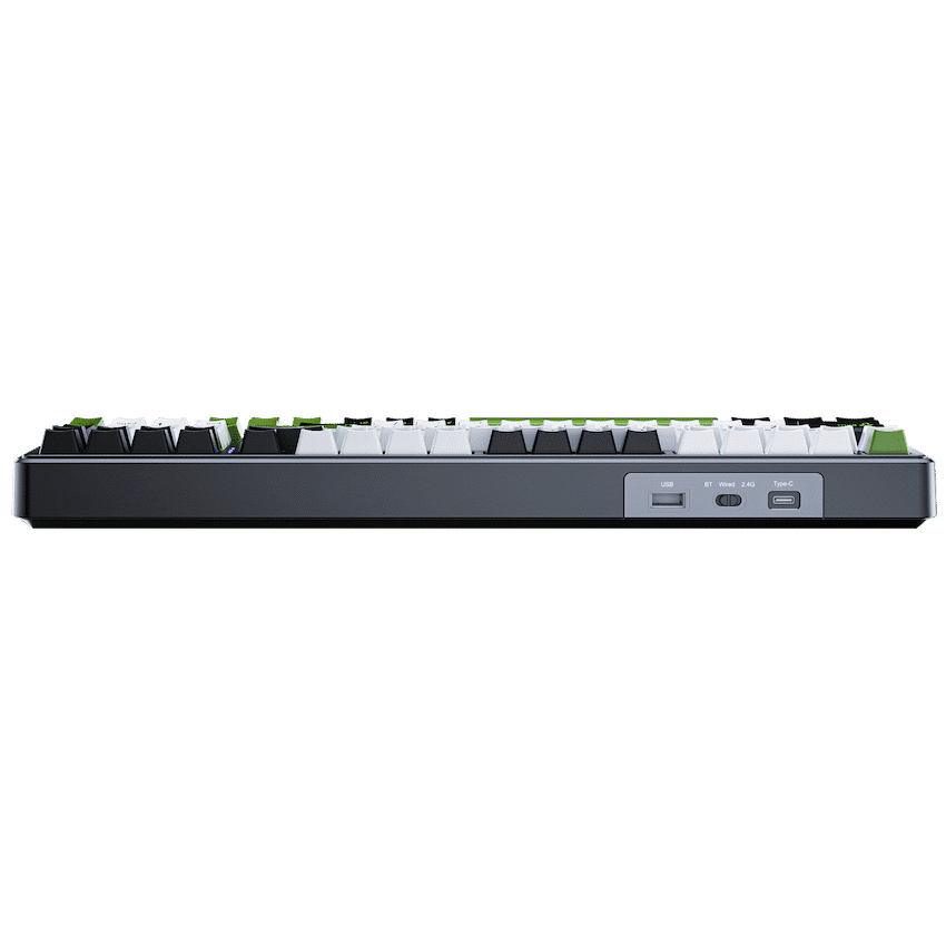Aula Mechanical Gasket 80% Keyboard Multimode - Black/White/Grey - Image 3