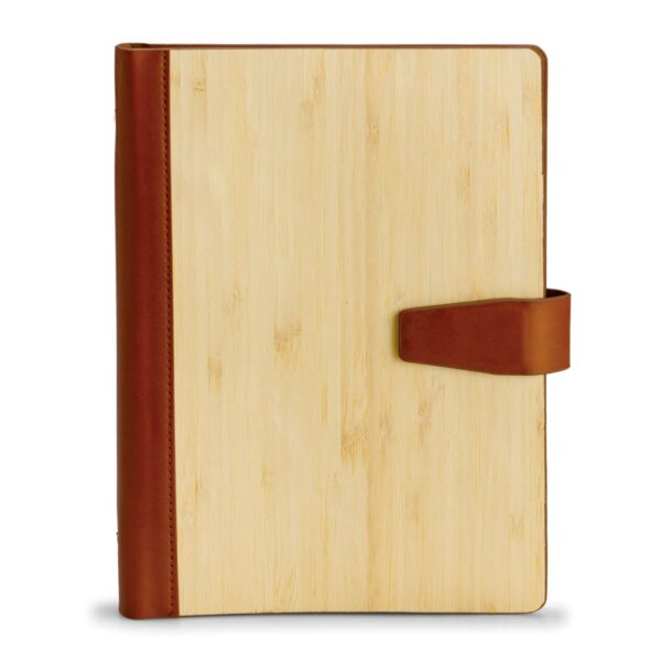 Bamboo & PU Personalized Planner — Bamboo & PU Personalized Planner
