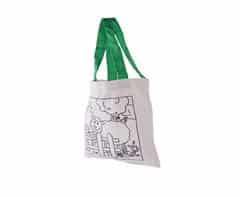 Alternative view of Mini Colour-In Design Cotton Bag