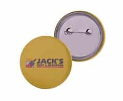 Alternative view of Button Badge (37mm) - Pin Clip