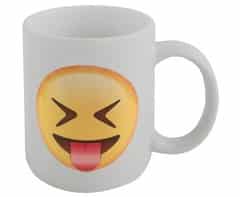 Alternative view of Emoji Coffee Time - Sublimation Mug