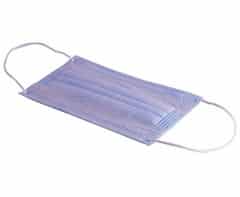 Alternative view of Disposable Protective 3-Ply Face Mask