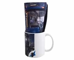 Alternative view of Coffee Mug & Rect Mousepad Hamper