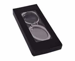 Alternative view of Dual Oval Keyring