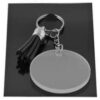 Acrylic Keychain with Tassles — Acrylic Keychain with Tassles