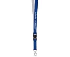 Petersham Lanyard Single Sided with Buckle & Ring — Petersham Lanyard Single Sided with Buckle & Ring