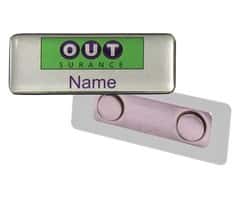 Name Badge Magnet Clip – STD Size (60mm x 20mm) — Name Badge Magnet Clip – STD Size (60mm x 20mm)