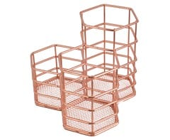 Noted 3 Piece Desk Stationery Holder
