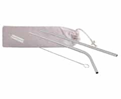 3-Piece SS Straws & Pipe Cleaner — 3-Piece SS Straws & Pipe Cleaner