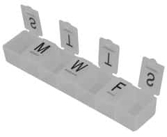 Alternative view of Weekly Pill Box