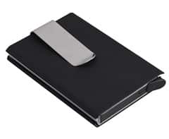 PU Auto Pop-Up Card Holder