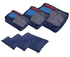 Alternative view of 6-Piece Luggage Organiser Set
