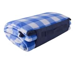 Alternative view of Foldable Fleece Picnic Blanket