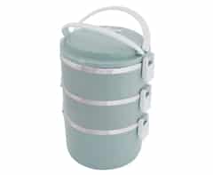 Stackable 3-Layer Lunch Container Set — Stackable 3-Layer Lunch Container Set