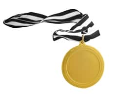 Alternative view of Bronze Medal & Ribbon