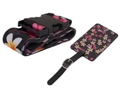 Alternative view of Floral Luggage Strap & Tag