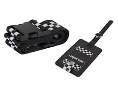Alternative view of Checkered Luggage Strap