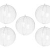 5-Pack Fillable Christmas Bauble Set — 5-Pack Fillable Christmas Bauble Set